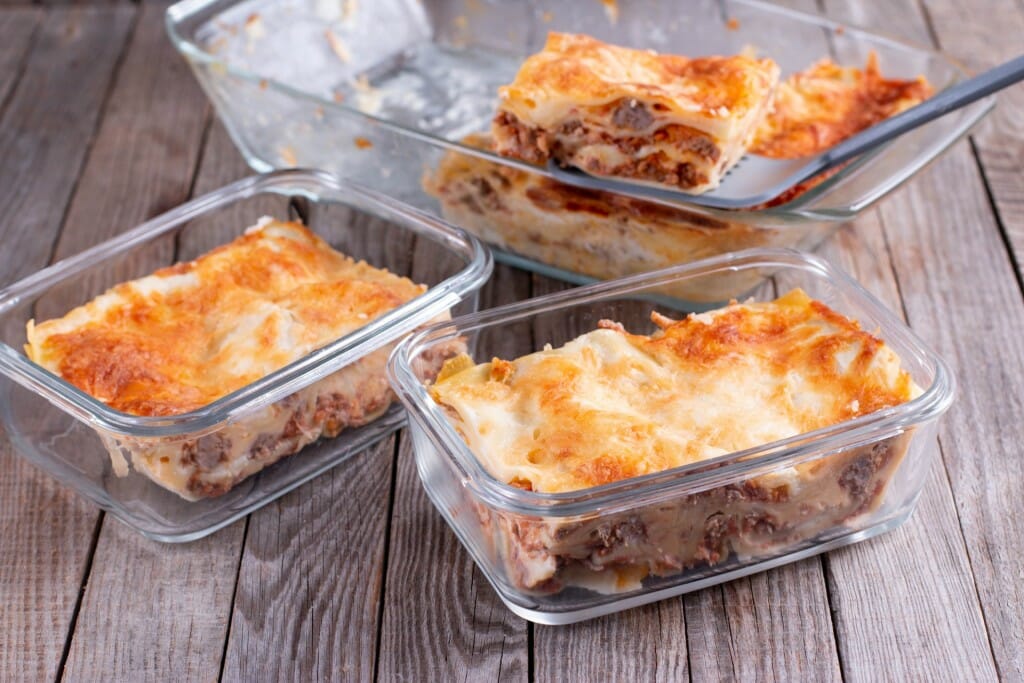 Casserole Prepared with FreezerFit Instructions