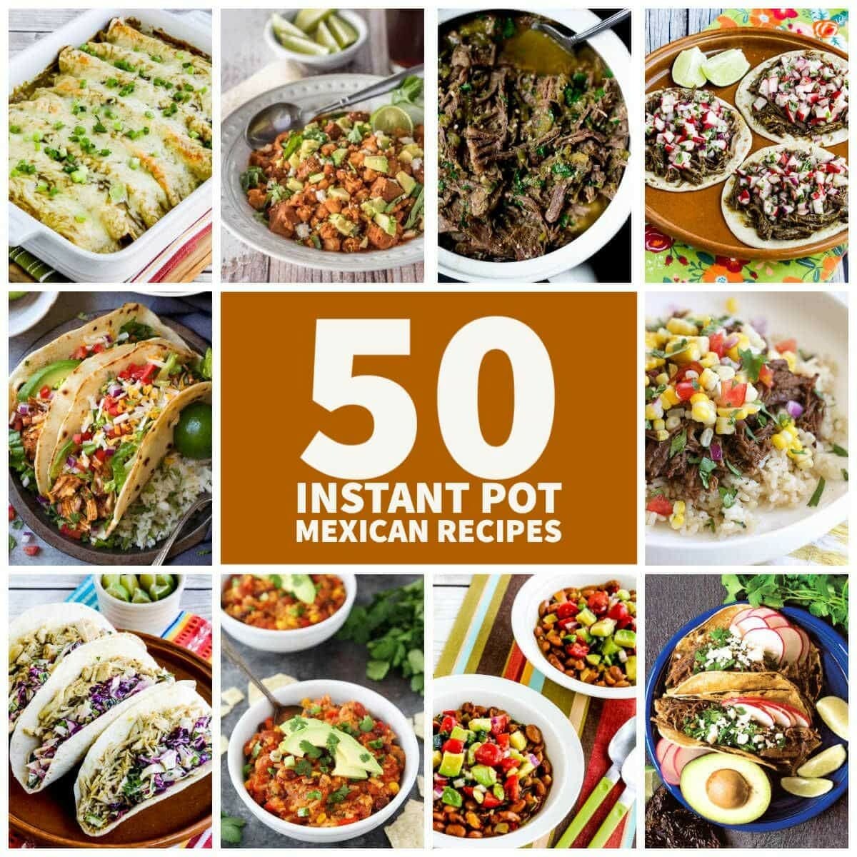 Mexican Instant Pot Cookbooks